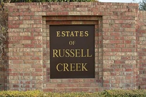 Estates Russell Creek Home Values