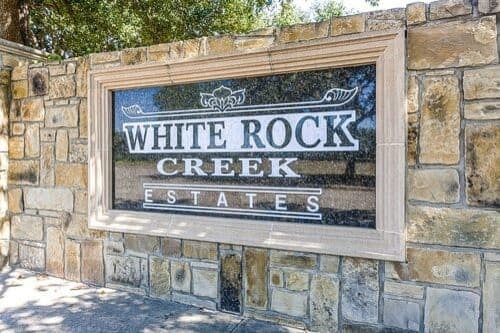 White Rock Creek Estates Home Values