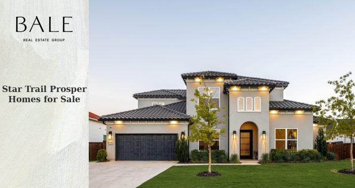 Star Trail Prosper homes for sale