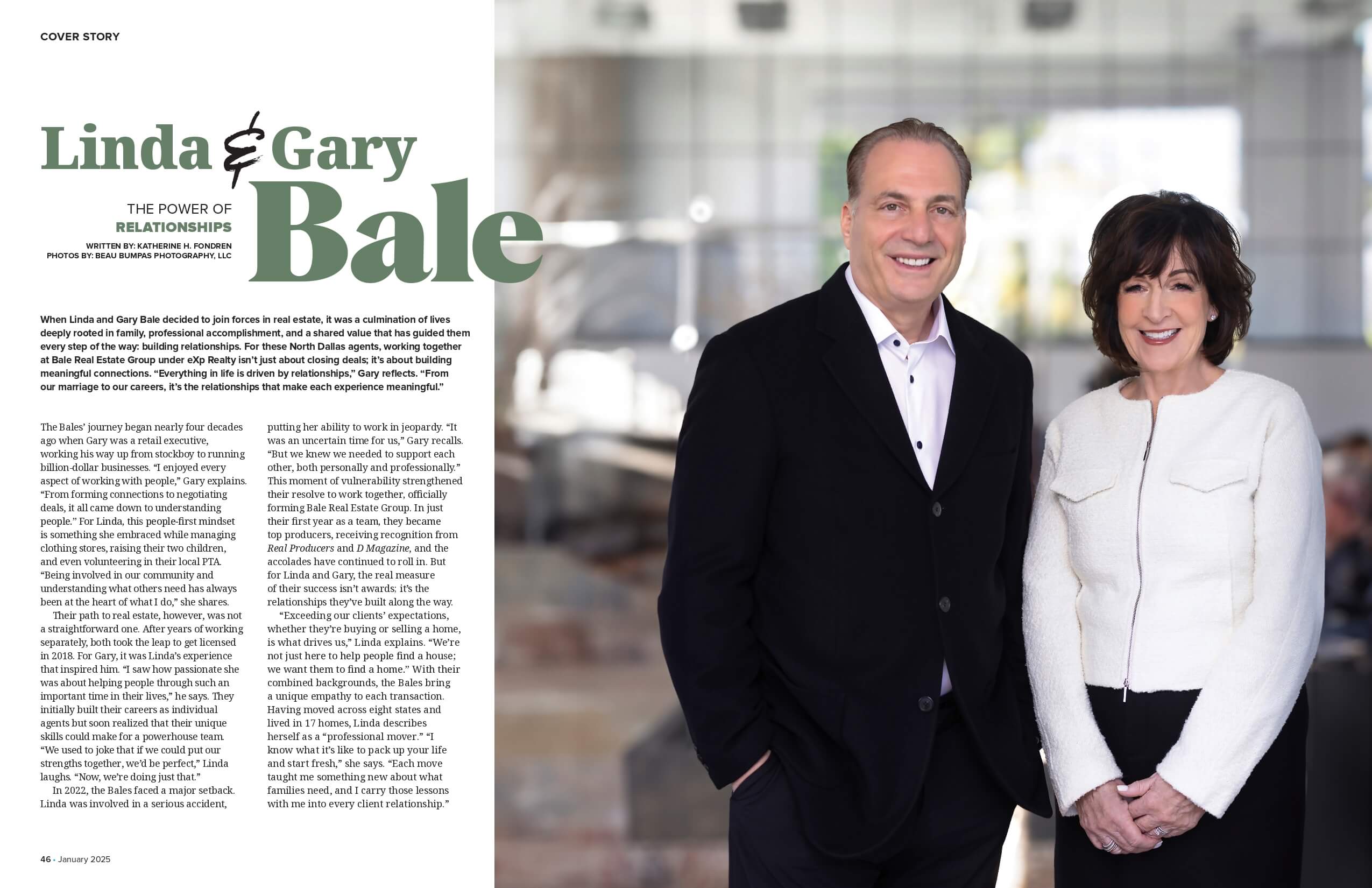 Gary and Linda Bale of Bale Real Estate Group