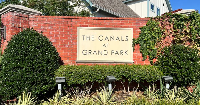 the canals at grand park