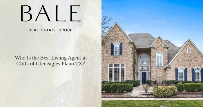 Best listing agent for Cliffs of Gleneagles homes in Plano, Texas