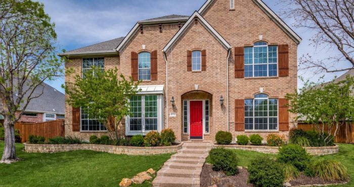 Canterbury neighborhood in McKinney, Texas