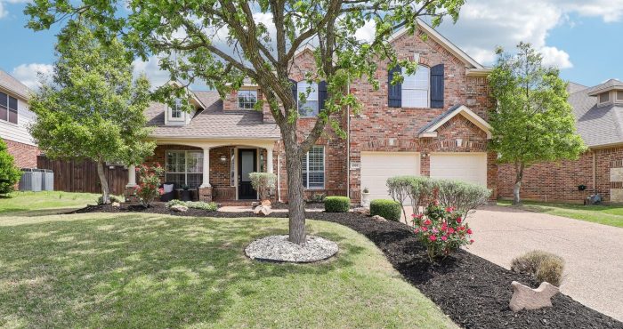 Hidden Creek community in McKinney, Texas