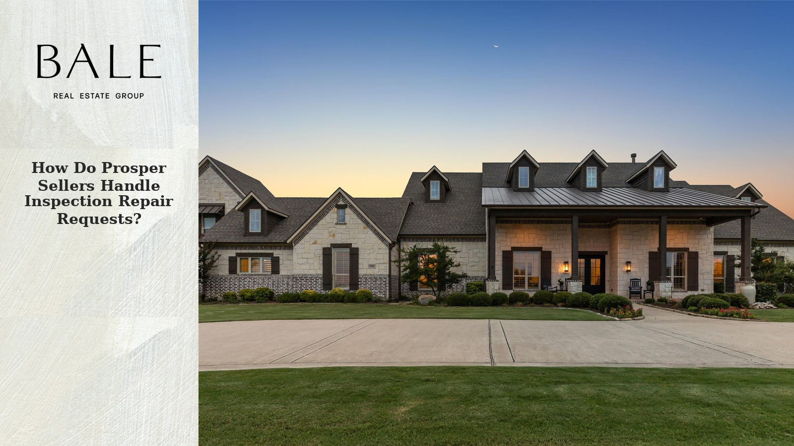 How Prosper sellers handle inspection repair requests