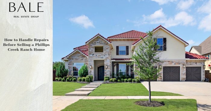 Repairs before selling a Phillips Creek Ranch home