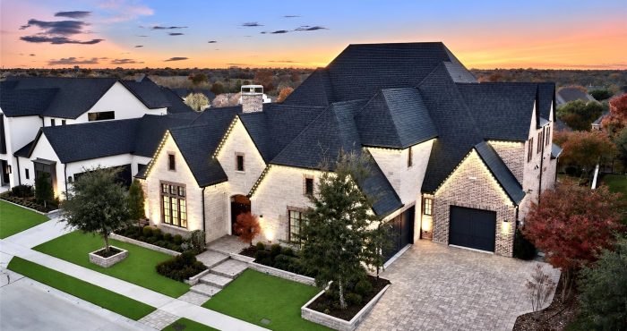 Montgomery Farm Estates community in Allen, Texas