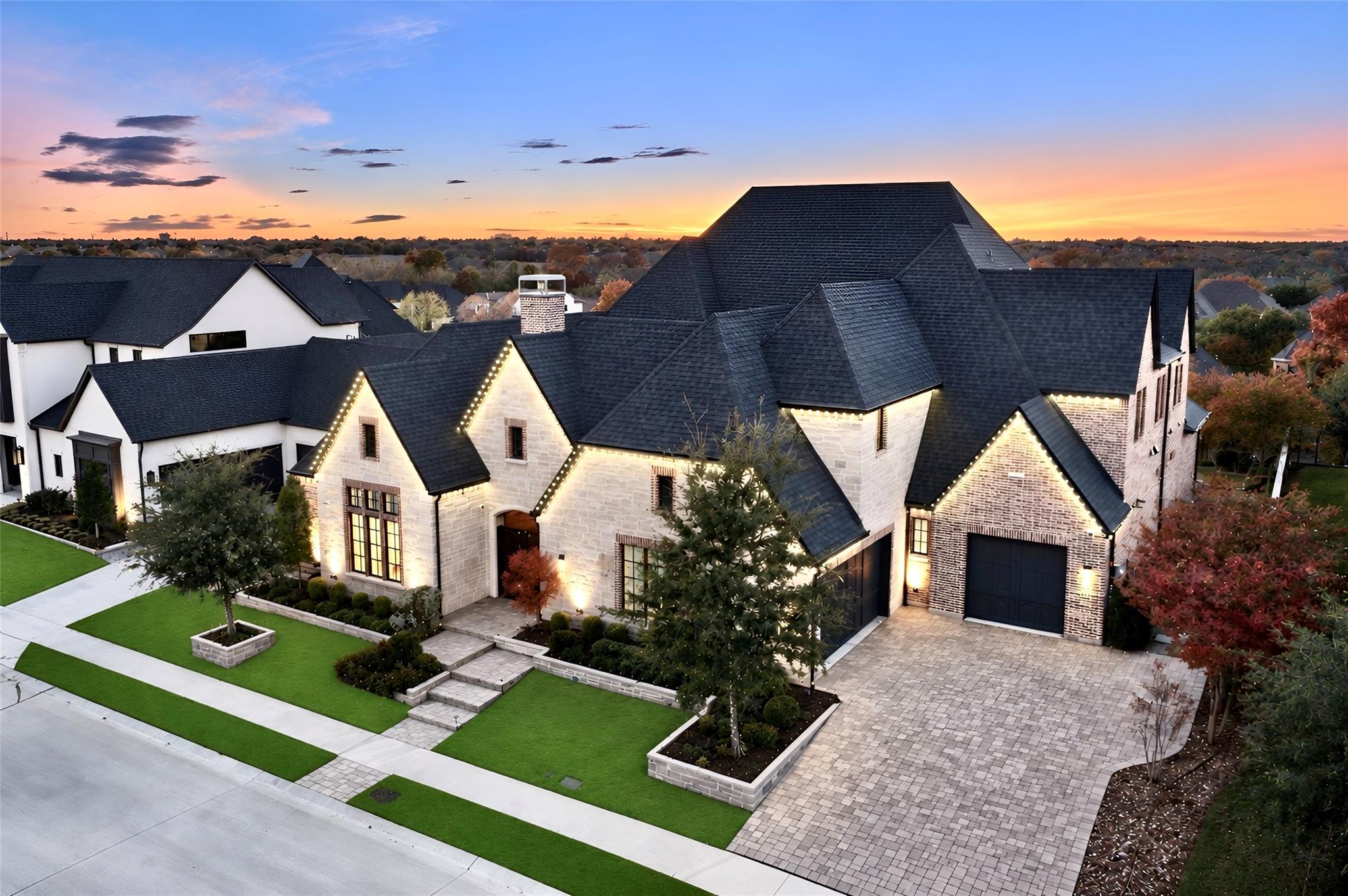 Montgomery Farm Estates home in Allen, Texas