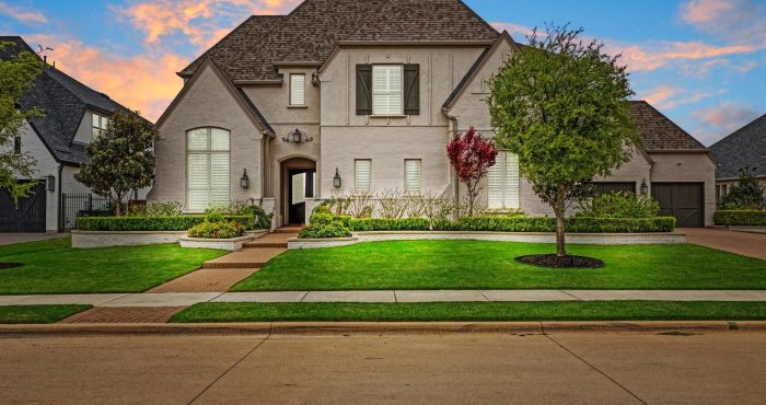 Parkside home in Prosper, Texas