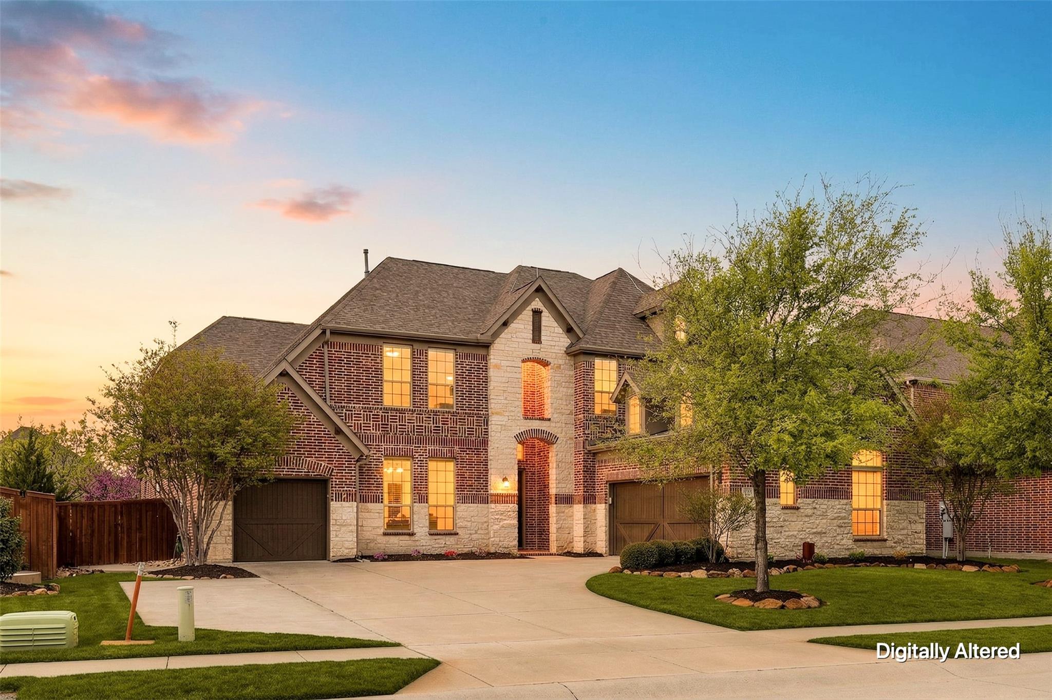 Gentle Creek home in the Prosper Texas area