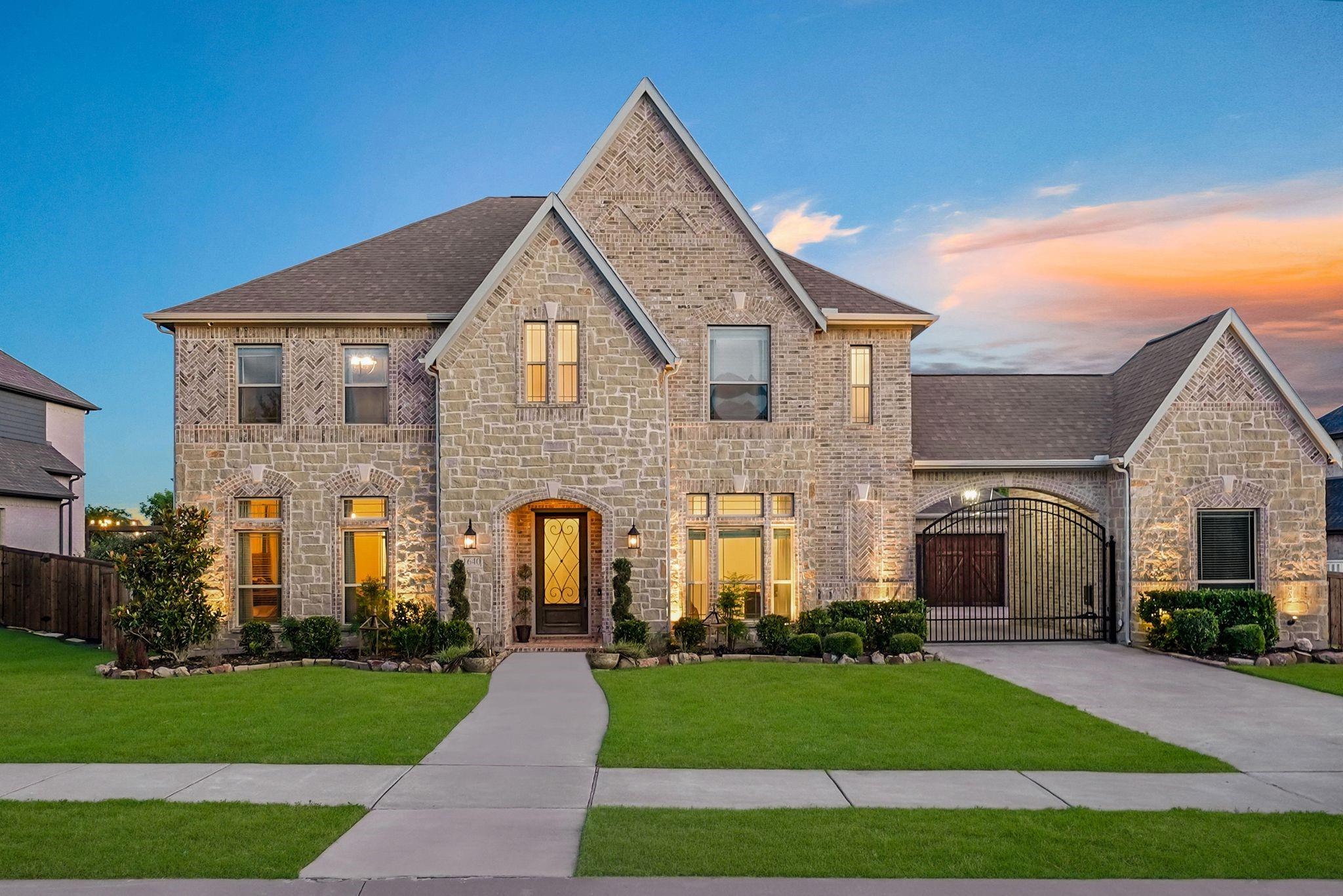 Lakes of La Cima home in the Prosper Texas area