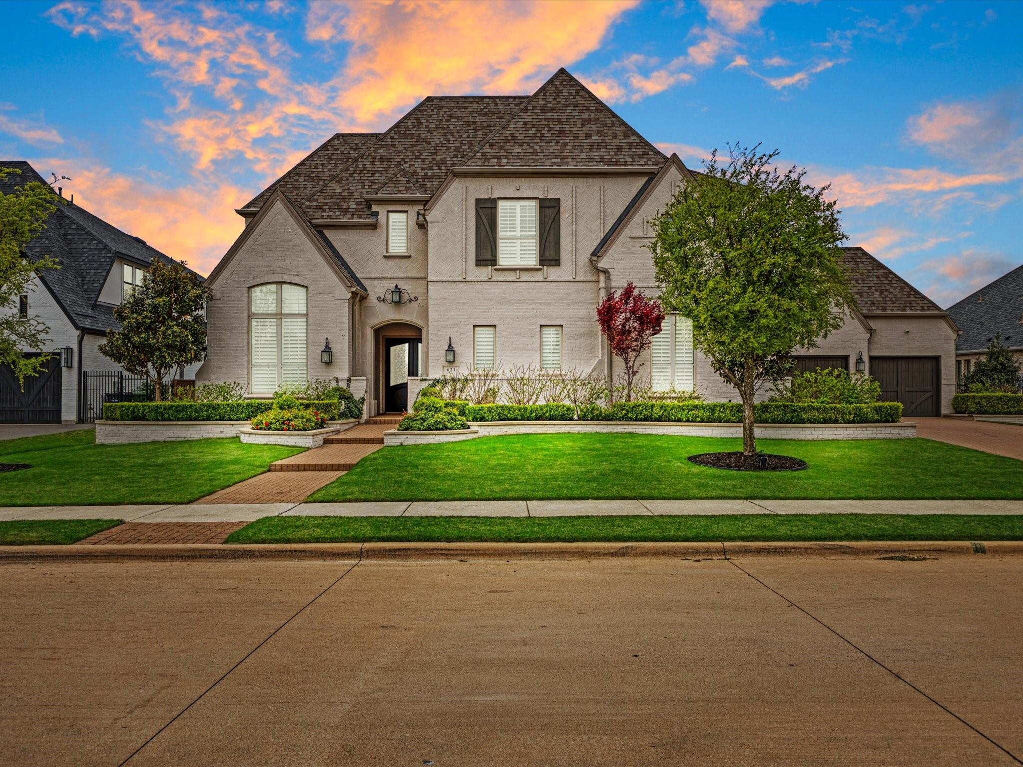 Prosper home photograph for Whispering Farms article