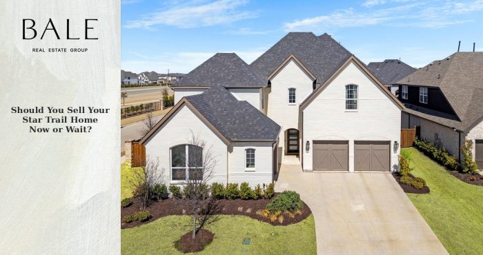 Deciding when to sell a Star Trail home