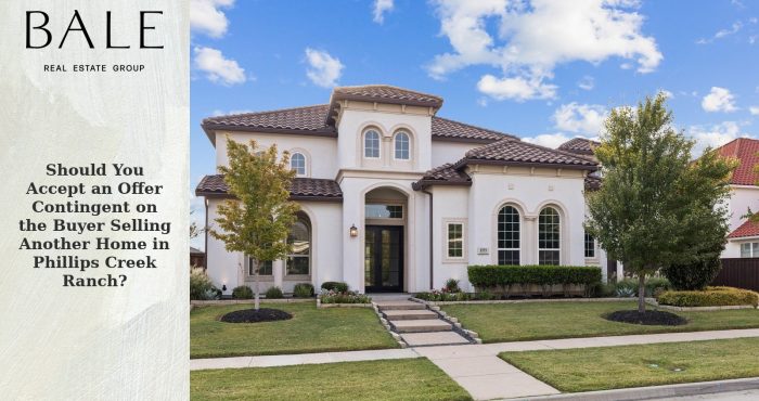 Contingent offer in Phillips Creek Ranch