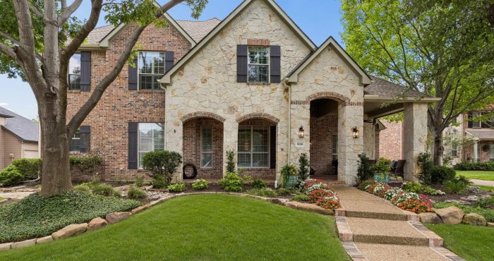 Stacy Ridge Estates community in Allen, Texas