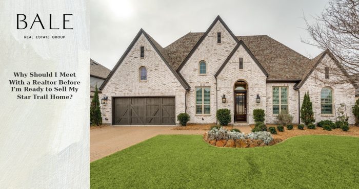 Pre-listing planning for a Star Trail home