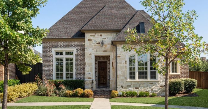 Home in The Canals at Grand Park community in Frisco, Texas