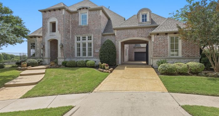 Home in the Twin Creeks community in Allen