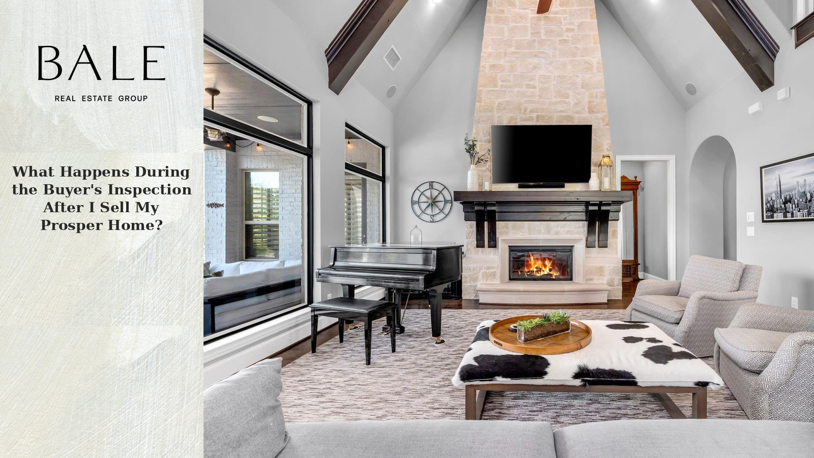 Buyer inspection after selling a Prosper home