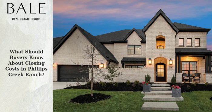 Closing costs for buyers in Phillips Creek Ranch