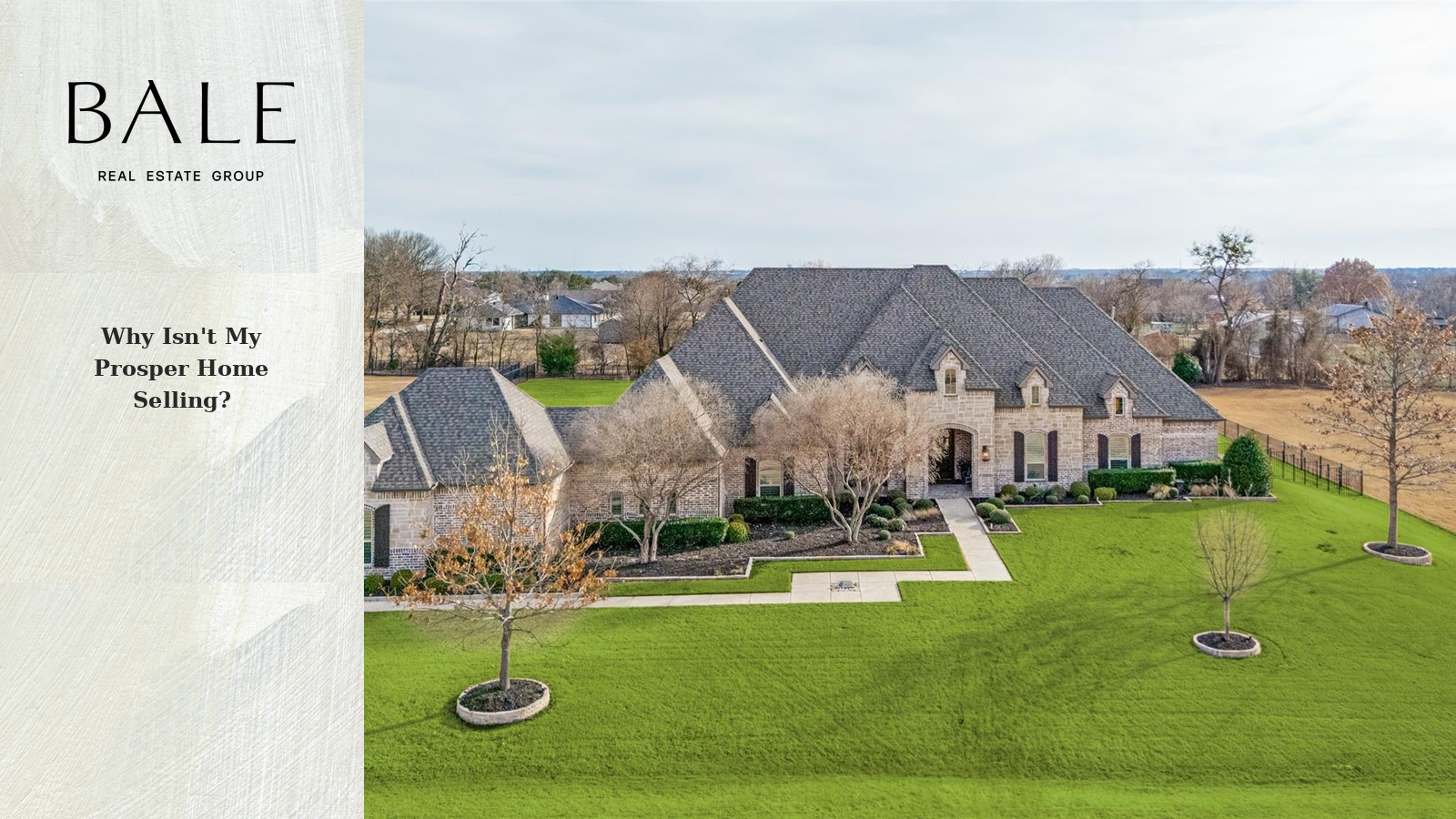 Why isn't my Prosper home selling