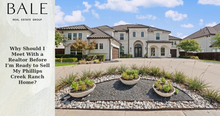 Meeting with a Realtor before selling in Phillips Creek Ranch