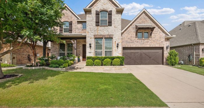 Wynn Ridge Estates neighborhood in McKinney, Texas