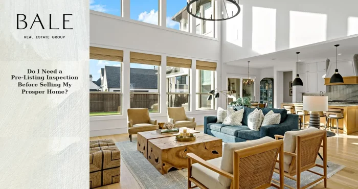 Do I need a pre-listing inspection before selling my Prosper home