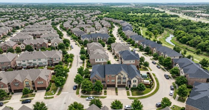 Types of homes in McKinney, Texas