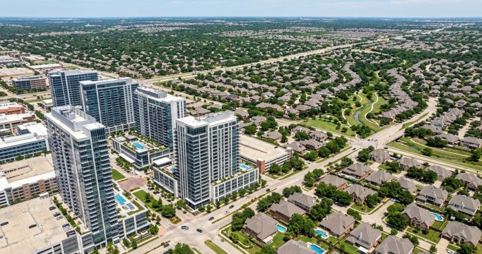Types of homes in Plano, Texas