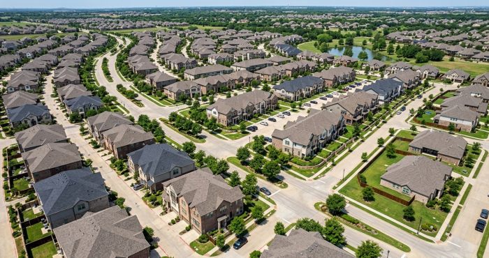 Types of homes in Prosper, Texas