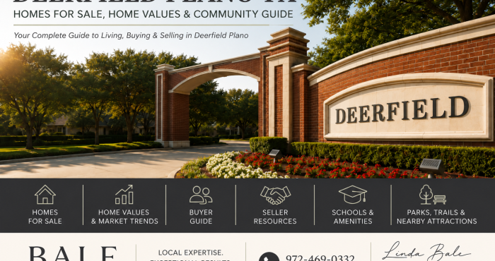 Deerfield Plano homes for sale, home values and community guide