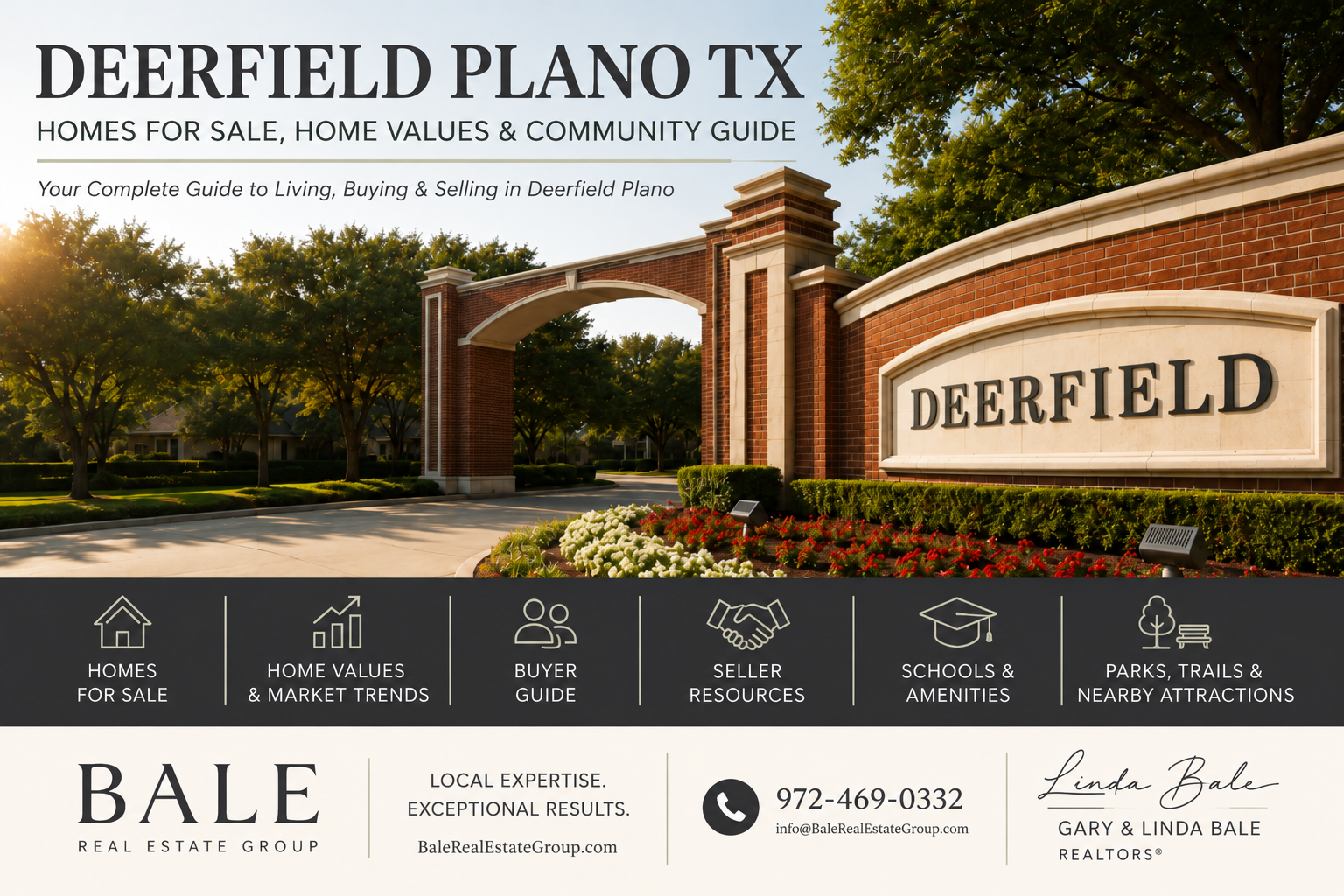 Deerfield Plano TX Homes for Sale, Home Values & Community Guide — Bale Real Estate Group