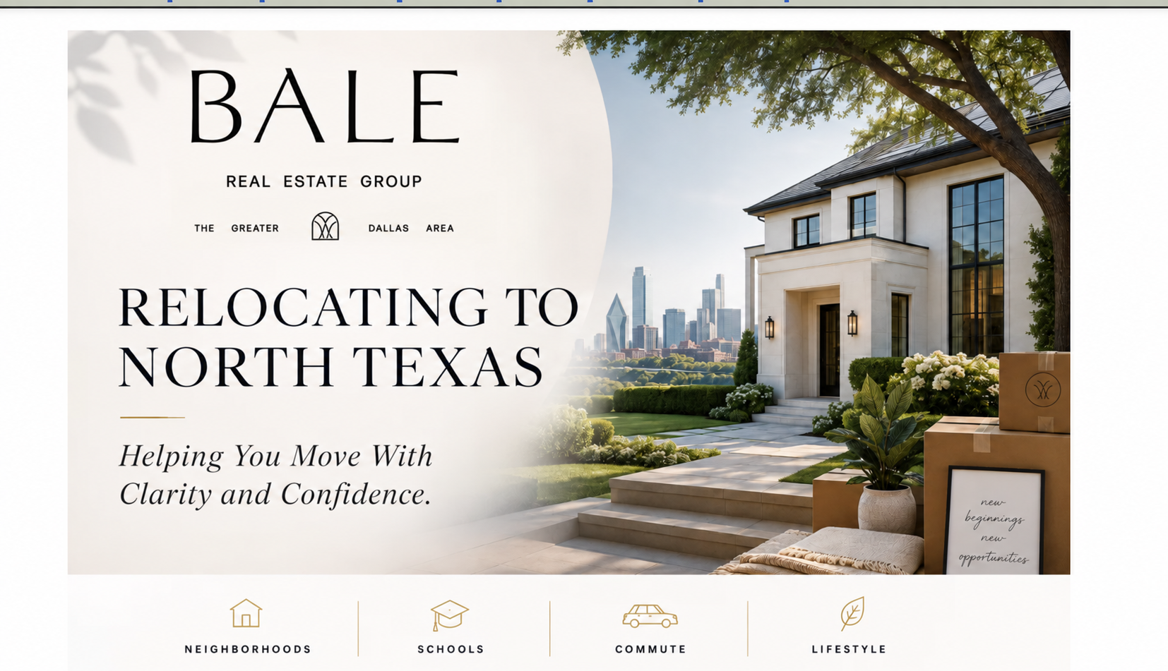 Relocating to North Texas — Bale Real Estate Group
