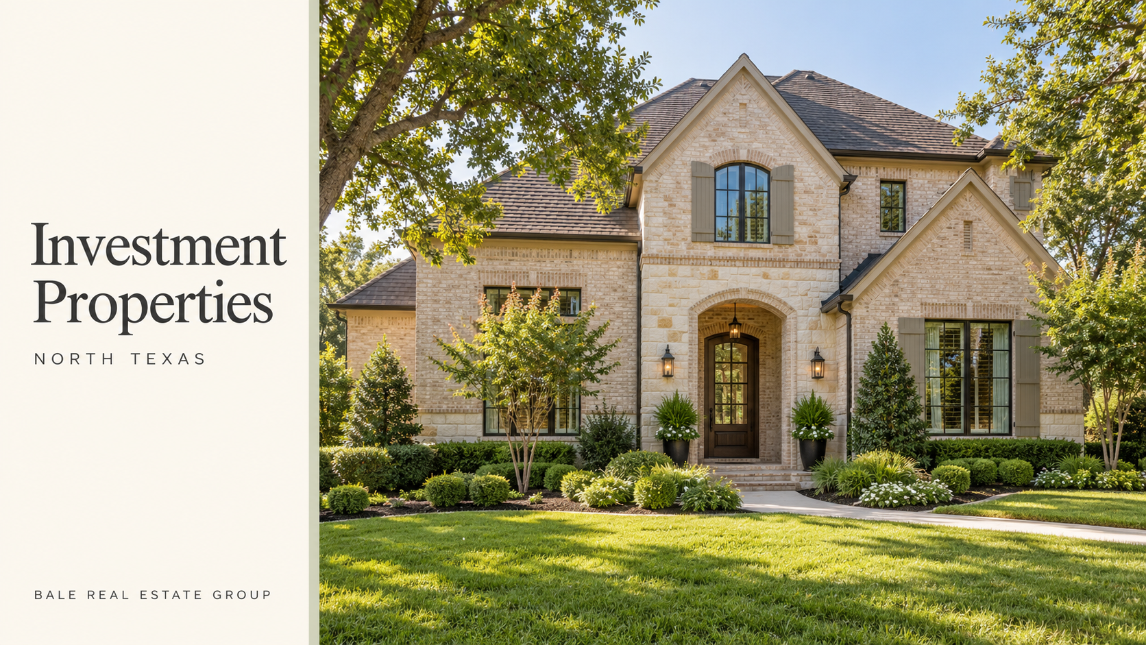 Investment Properties in North Texas — Bale Real Estate Group